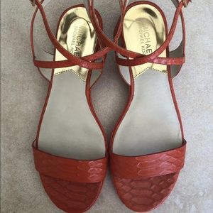 Michael Kors Women’s Orange Red Size 8.5